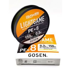 Νήμα Gosen Answer Light Game PE x8